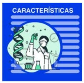 tabla de contenidos de caracteristicas del adn