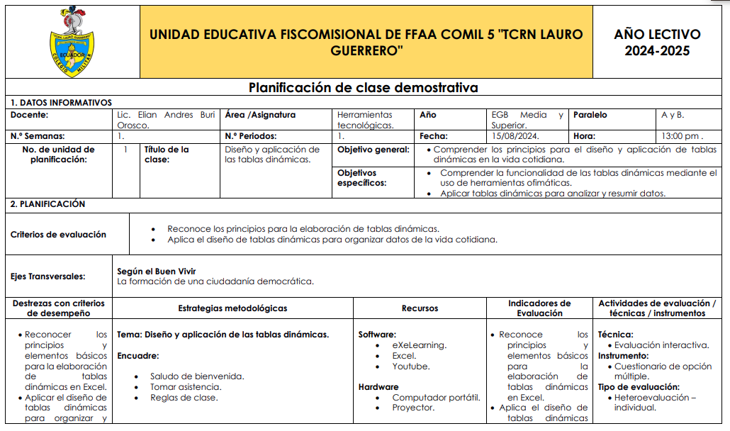 Planificacion