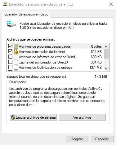 Figura 6.8 Figura 6.8 – Lista archivos a eliminar.